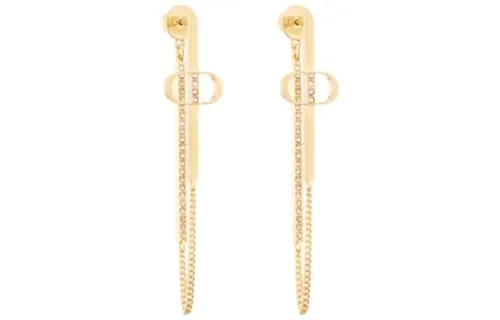 DIOR Earrings Women's Gold