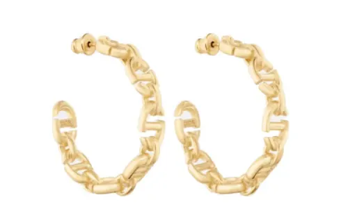DIOR Earrings Women's Gold