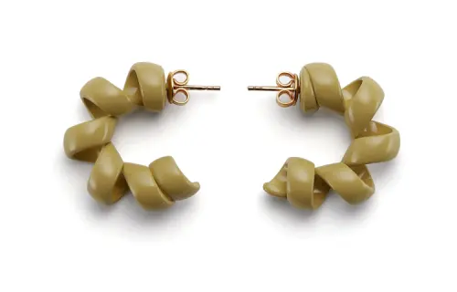 Bottega Veneta Earrings Women's Green