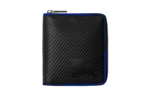 Burberry Calfskin Wallet Medium Men's Black
