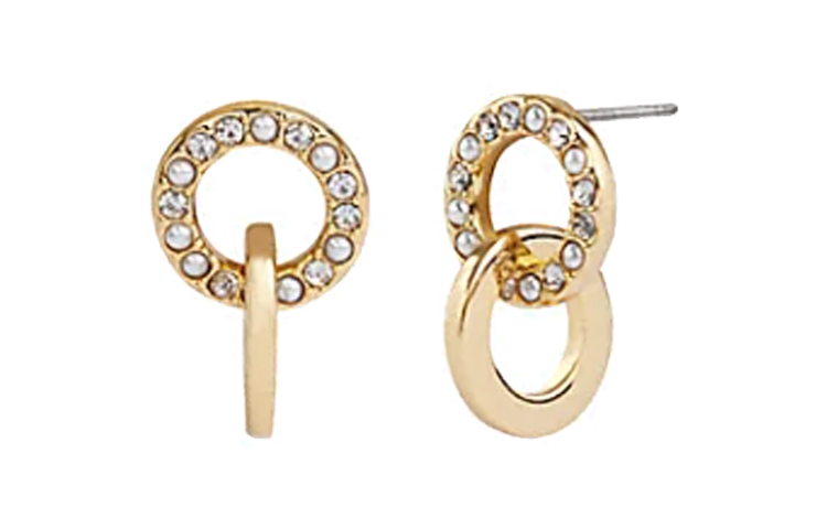 Серьги COACH (золотые)