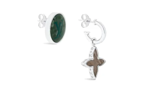 LOUIS VUITTON Marble Earrings