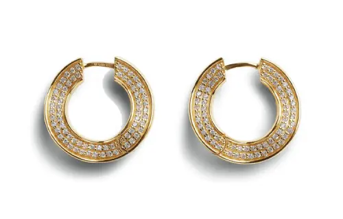 Bottega Veneta Earrings Women's Gold