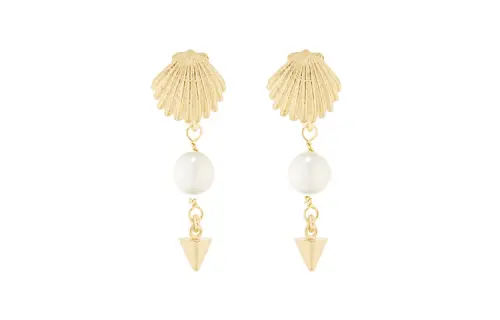 DIOR Earrings Women's Gold
