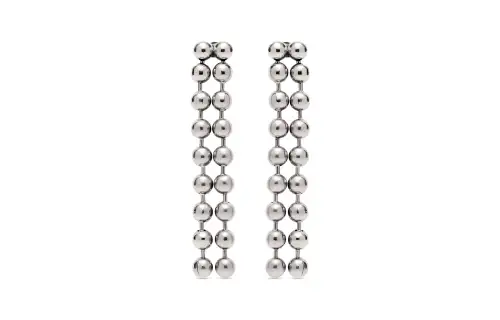 Balenciaga Skate pendant earrings