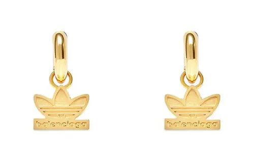 Balenciaga X Adidas Trefoil Earrings