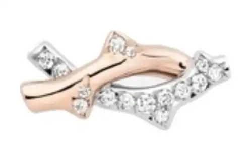 DIOR 18K Rose Gold, 18K White Gold, Diamond Earrings Women's