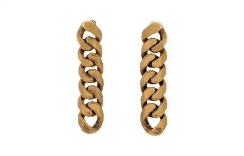 Balenciaga Chain-Link Earrings