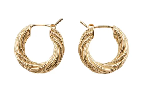 Bottega Veneta Earrings Women's Gold