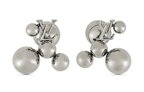 LOUIS VUITTON X Yayoi Kusama Metal Dots Earrings