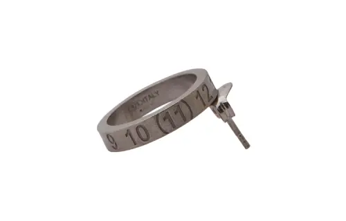 Maison Margiela Sterling Silver Earrings Women's Silver/Gold