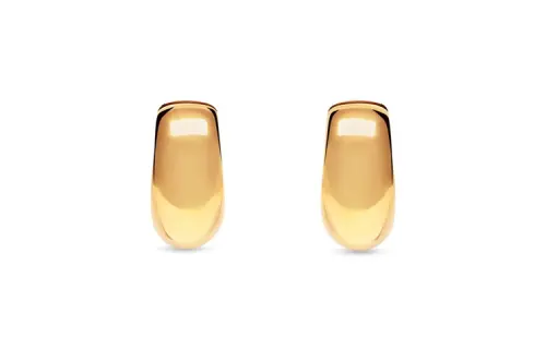 Balenciaga 18K Gold Earrings Women's