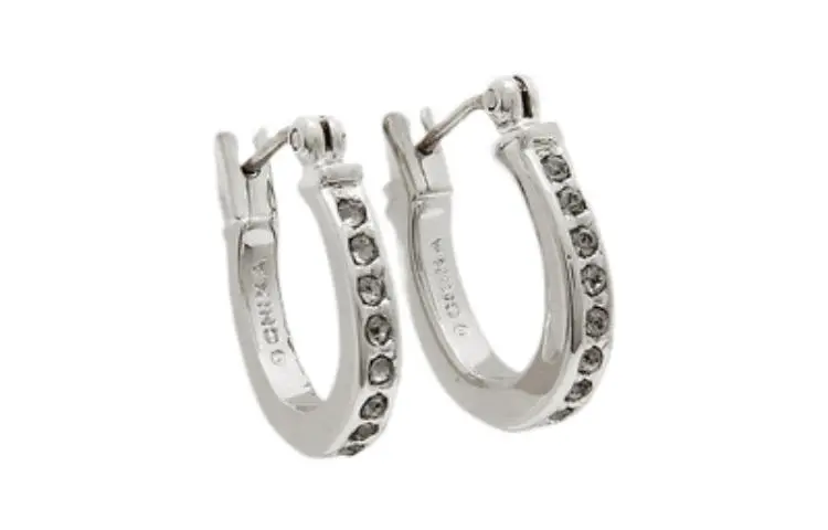 COACH Metal Earrings Women's Silver