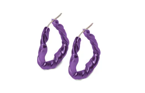 LOEWE 925 Sterling Silver Earrings Women's