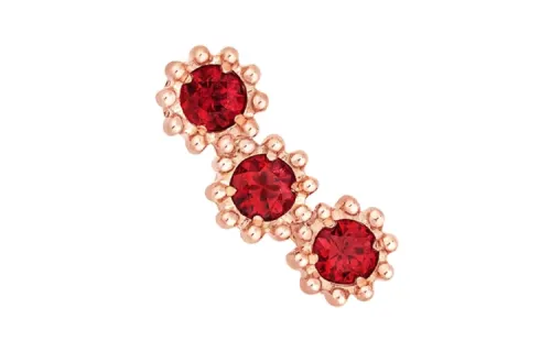 DIOR Earrings Women's Rose Gold