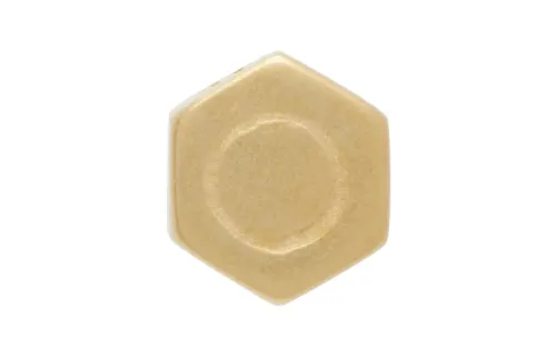 Maison Margiela Brass Earrings Women's Gold