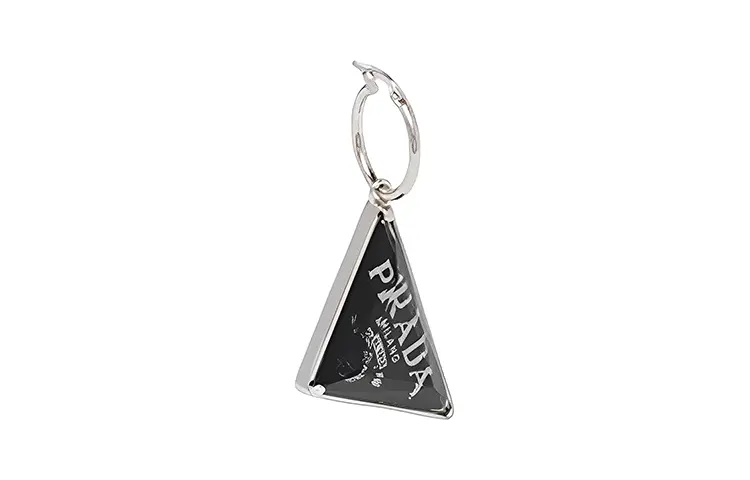 PRADA Earrings Women's Black