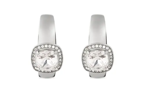 Balenciaga Earrings Women's Silver