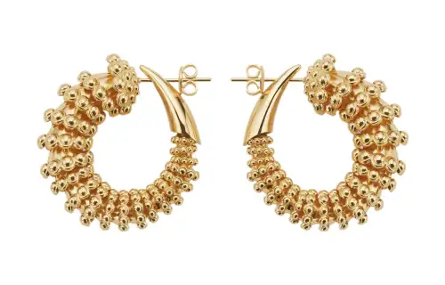 Bottega Veneta Earrings Women's Gold
