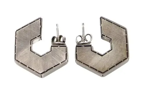 Bottega Veneta Silver Earrings Women's Silver