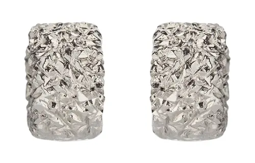 Balenciaga Earrings Women's Silver