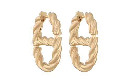 DIOR Earrings Women's Gold