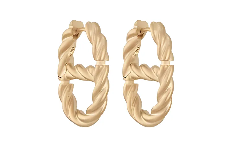DIOR Earrings Women's Gold