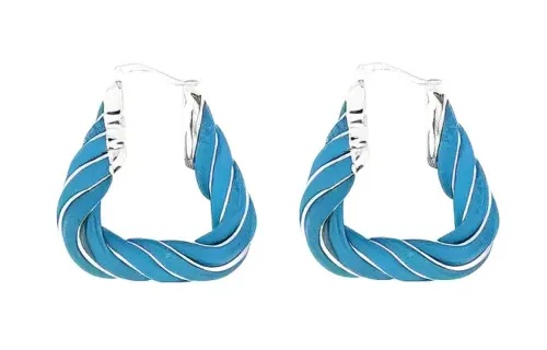 Bottega Veneta Triangular Earrings