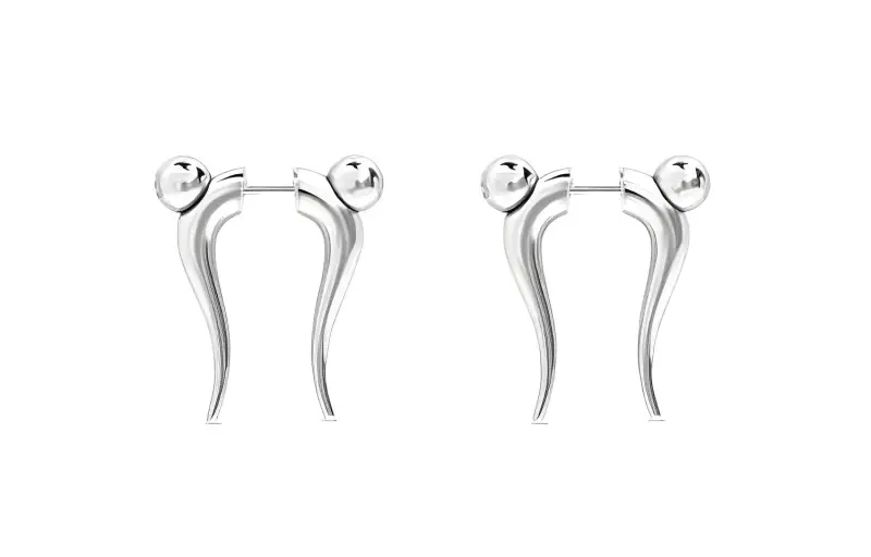 【Previous Season】Force double horn earrings
