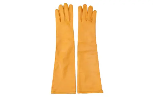 Maison Margiela Yellow Long length Gloves
