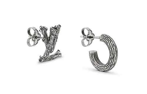LOUIS VUITTON Earrings Wood