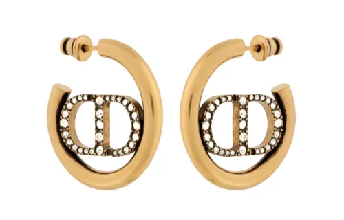DIOR Earrings Women's Gold