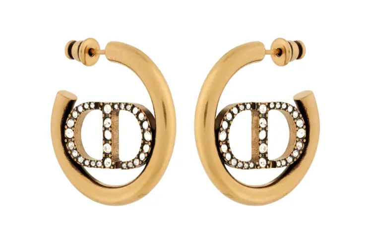 DIOR Earrings Women's Gold
