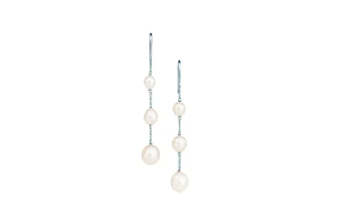 TIFFANY & CO. Elsa Peretti® Earrings Women's White