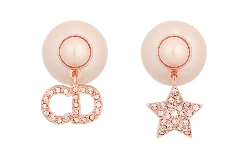 DIOR Earrings Women's Pink