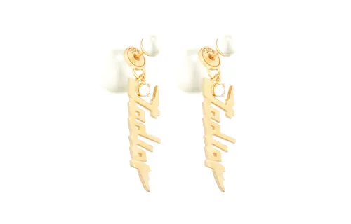 DIOR Earrings Women's Gold
