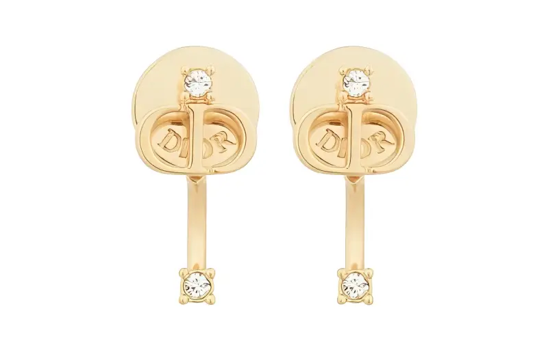 DIOR Earrings Women's Gold