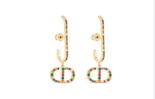 DIOR Earrings Women's Gold