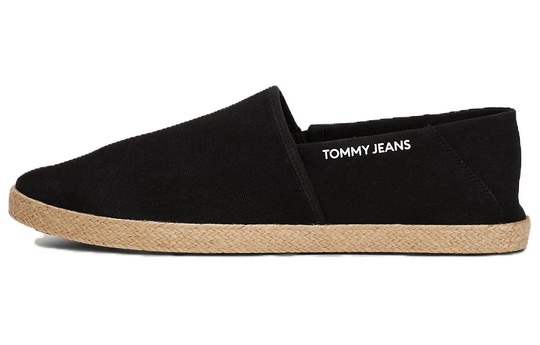 Tommy Hilfiger Ткань популярный Универсальный для отдыха обувь мужской стиль черный