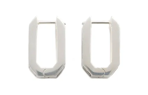 Bottega Veneta Earrings Women's Silver