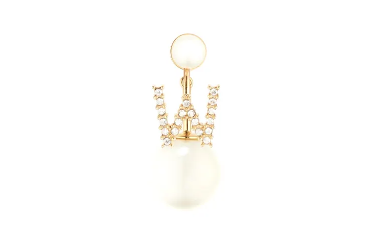 DIOR Earrings Women's Gold