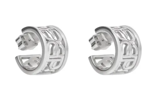 Balenciaga Earrings Women's Silver