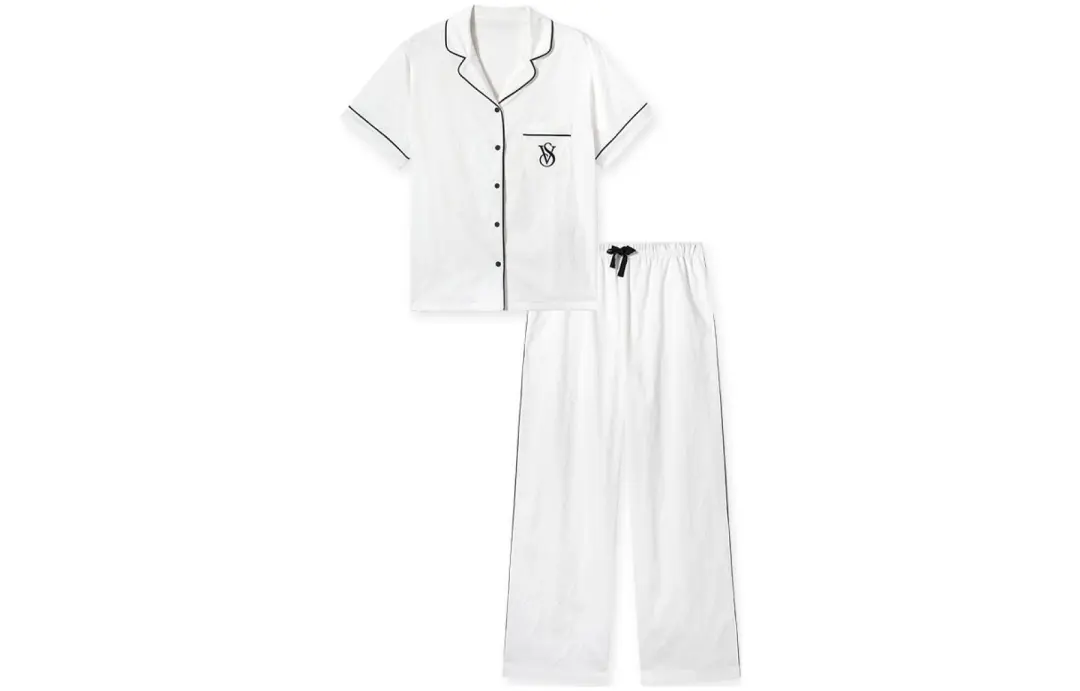 VICTORIA'S SECRET Pajama Set Women's Coconut White