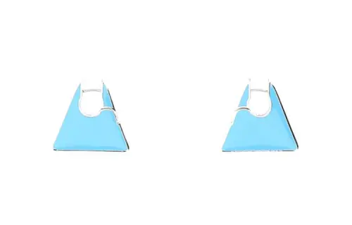 Bottega Veneta Painted Triangle Earrings