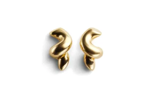 Bottega Veneta Push Back Earrings
