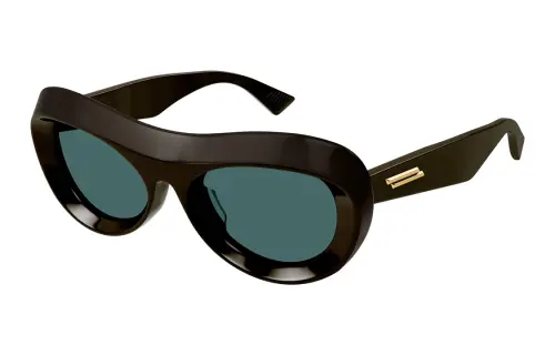 Bottega Veneta Oval Frame Sunglasses