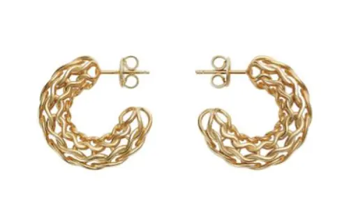 Bottega Veneta Crochet Earrings