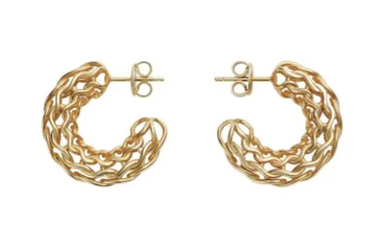 Bottega Veneta Crochet Earrings