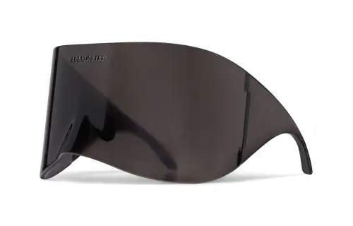 Balenciaga Irregular Shape Sunglasses Men's Black