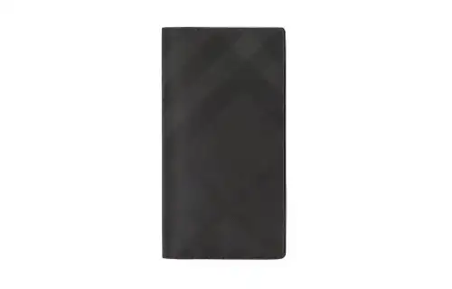 Burberry Leather Wallet Men's Black